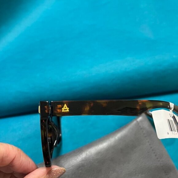 AIRE Bellatrix Dark Tort Cat Eye Sunglasses Brown Polarized Women’s NWT main image 12